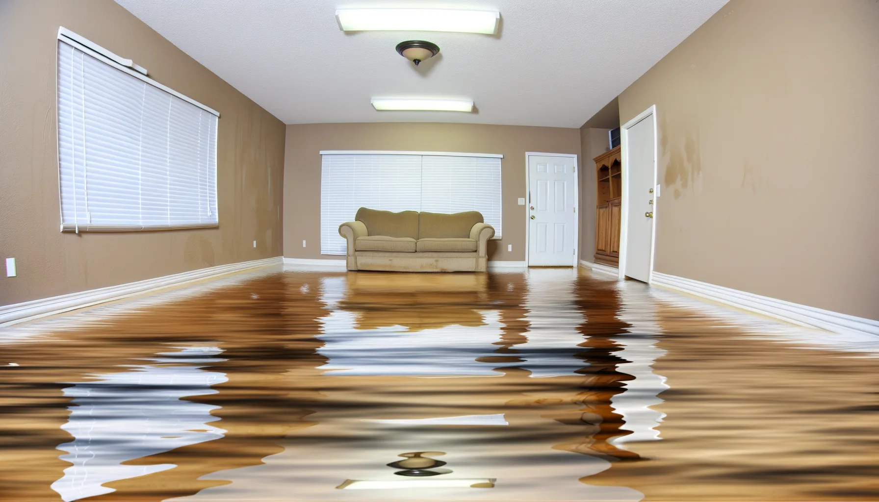 Kitchen Water Damage